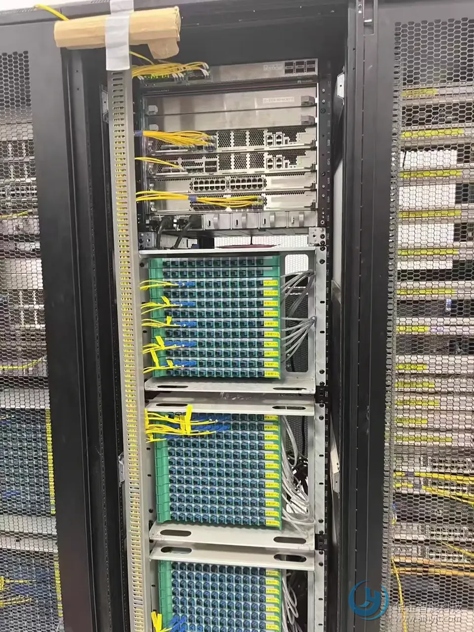 机房与环境监控建设项目现场